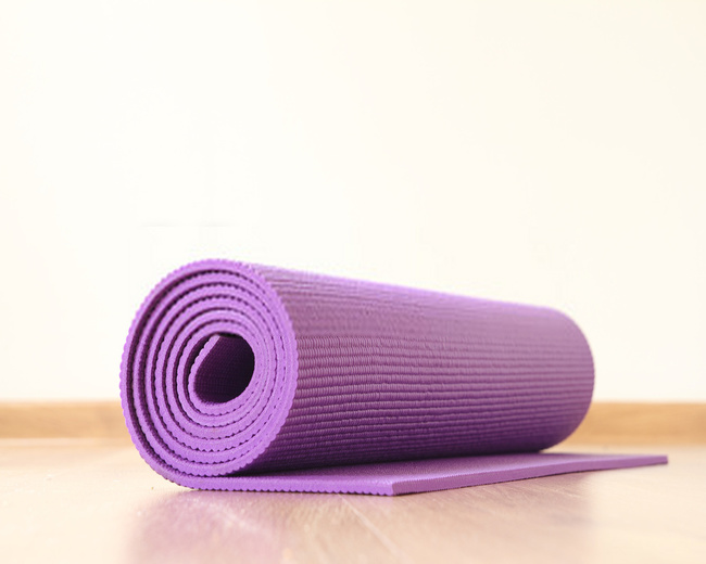 Yoga Mats - Carpet Flooring